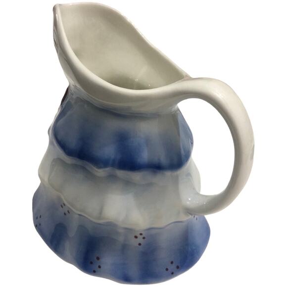 Tony Wood Staffordshire Little Old Lady Cream Pitcher EUC - Picture 6 of 7